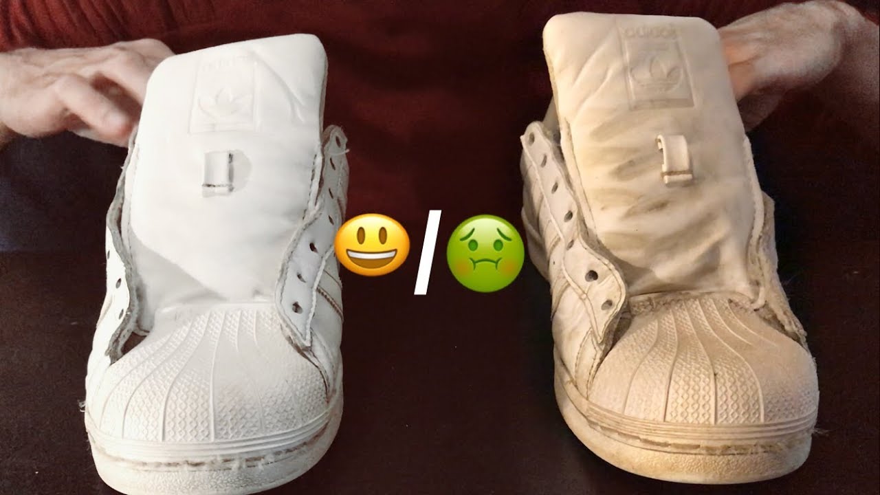 TUTO - COMMENT NETTOYER SES CHAUSSURES EFFICACEMENT ?! - YouTube