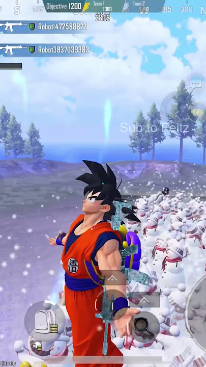 goku vs 1,000 bots 😈