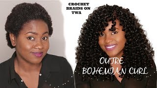 Outre Bohemian Curl Crochet Braids On A Twa Ogc