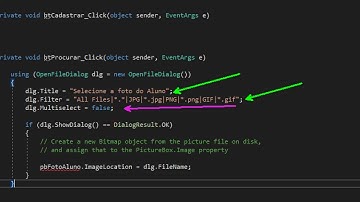 07   Configurando botão de procurar Imagem com PictureBox