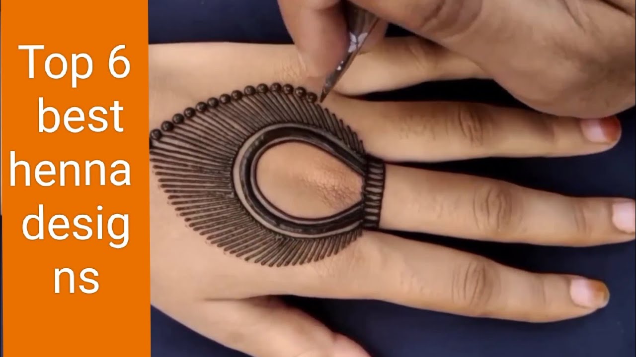 Hand Design Project Simple henna designs for hands||Mehndi design easy and beautiful ...