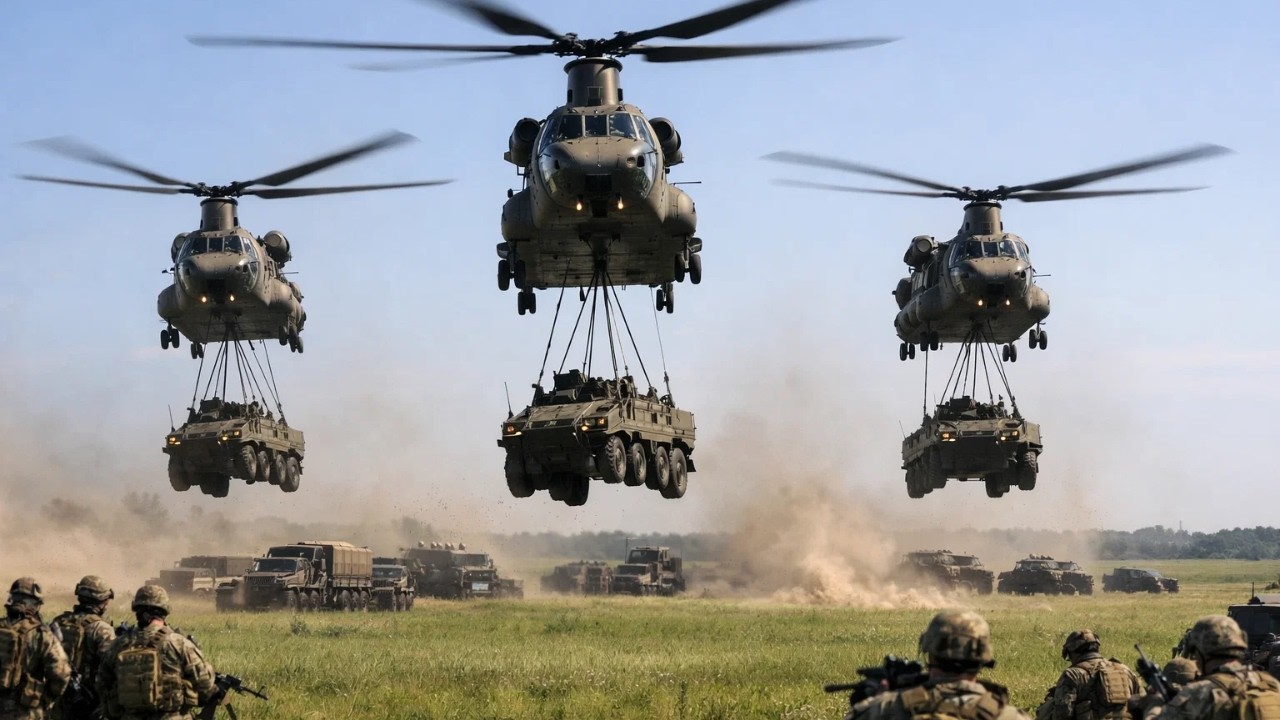Sky Cranes of Europe: Dutch Chinooks in Precision Lift Training