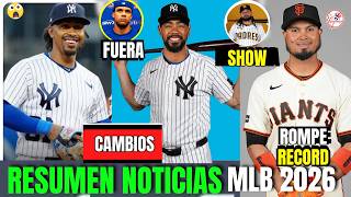BOMBA! LINDOR Y TEOSCAR HERNANDEZ CAMBIADOS A YANKEES? ARRAEZ ROMPE RECORD! TATIS MONTA SHOW! SOTO