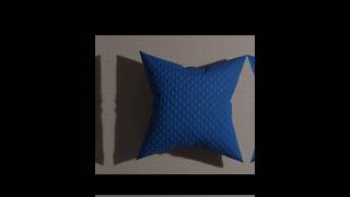 Easy and simple way to make pillow in #Blender #shorts #3dpillow