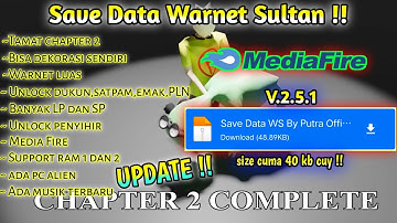 Save data warnet simulator 2.5.1 update terbaru !! #savedatawarnetsimulator