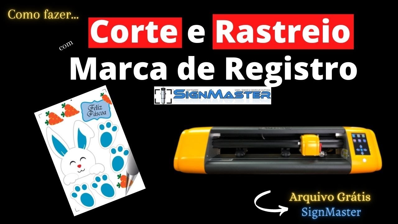Corte com Marca de Registro no SignMaster