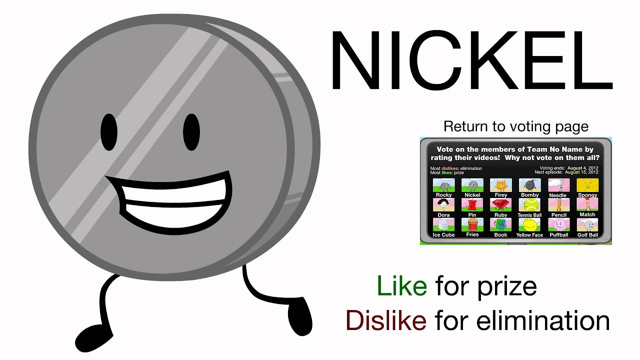 Vote for Nickel (BFDIA 2) - Uploaded on Jul 31, 2012