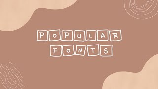 Popular editing fonts! screenshot 4