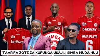 🚨uchambuzi wakina, Habari mpya ndani ya klabu ya simba kuhusu sajili zao za mwishoo