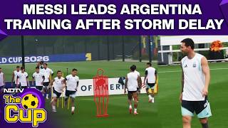 Messi Leads Argentina Training After Storm Delay Ahead of FIFA World Cup Final