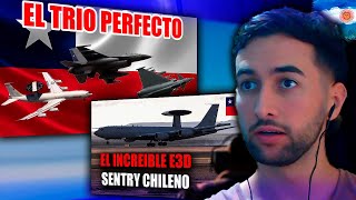 ARGENTINO REACCIONA A LA FUERZA AEREA DE CHILE | Tripleta mortal de F-16, E-3D SENTRY y EUROFIGHTER