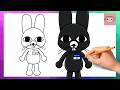 How To Draw Ratthew from Animal Hospital | Drawing Tutorial