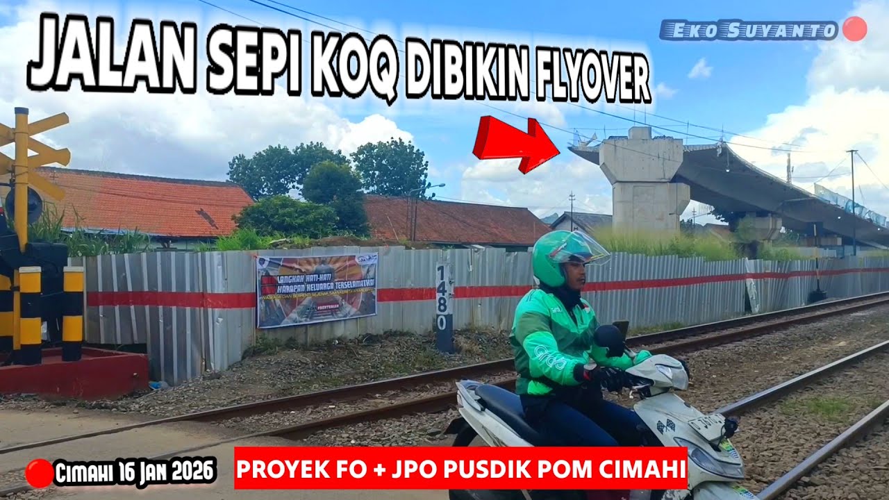 🔴Jalan Sepi Koq Dibangun Flyover ?! Menelusuri Bakal FO Pusdik Pom  Sampai Tol Purbaleunyi