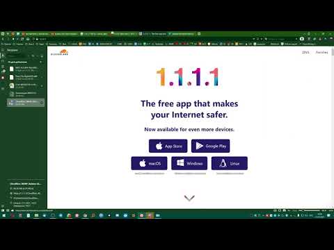 Бесплатный быстрый VPN от cloudflare 1.1.1.1