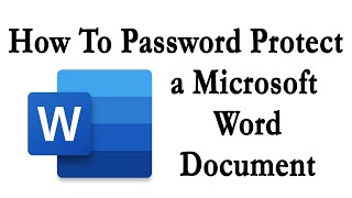 HOW TO SECURE MY FILE | HOW TO PASSWORD OFFICE DOCUMENT