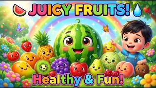 🍉 Fruits Full of Water for Kids 💧 screenshot 5