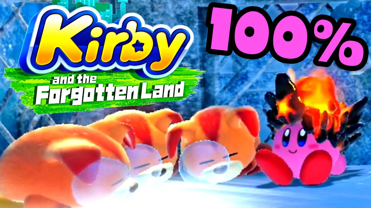 Windy, Freezing Seas 🌺 Kirby and the Forgotten Land 🌺 100% Walkthrough All Missions 4-3