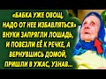 Внуки запрягли лошадь, и повезли ее к речке, а придя домой, пришли в ужас, узнав…