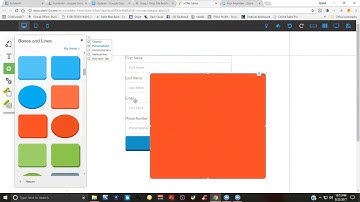 BuilderAll - How to Add a form and colored Box