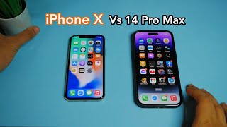 iPhone 14 Pro Max vs iPhone X - Speed Test 2023