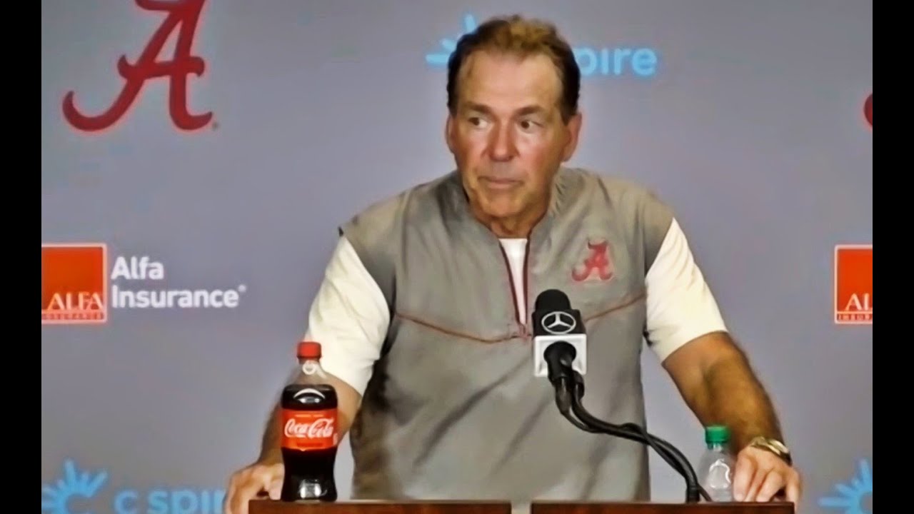 Nick Saban not disappointed with his team after first scrimmage | Praises Bryce Young's play