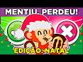 ✔️❌ EU JÁ OU EU NUNCA? NÃO PODE MENTIR! 🎅 Desafio de Natal #quiz #macaquiz #natal