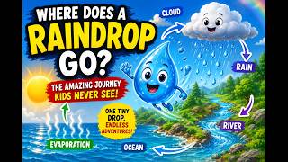 Where Does a Raindrop Go The Amazing Water Journey Kids Never See!