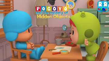 Fun Kids Play Puzzle Games with Nina - Pocoyo and the Mystery of the Hidden Objects