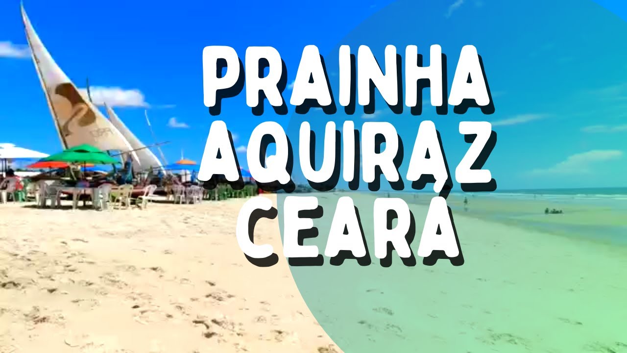 Prainha Aquiraz Ceará. Praia com Água Parada.