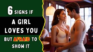 6 Subtle Signs a Woman Loves You But Is Afraid to Show It | Psychology of Love