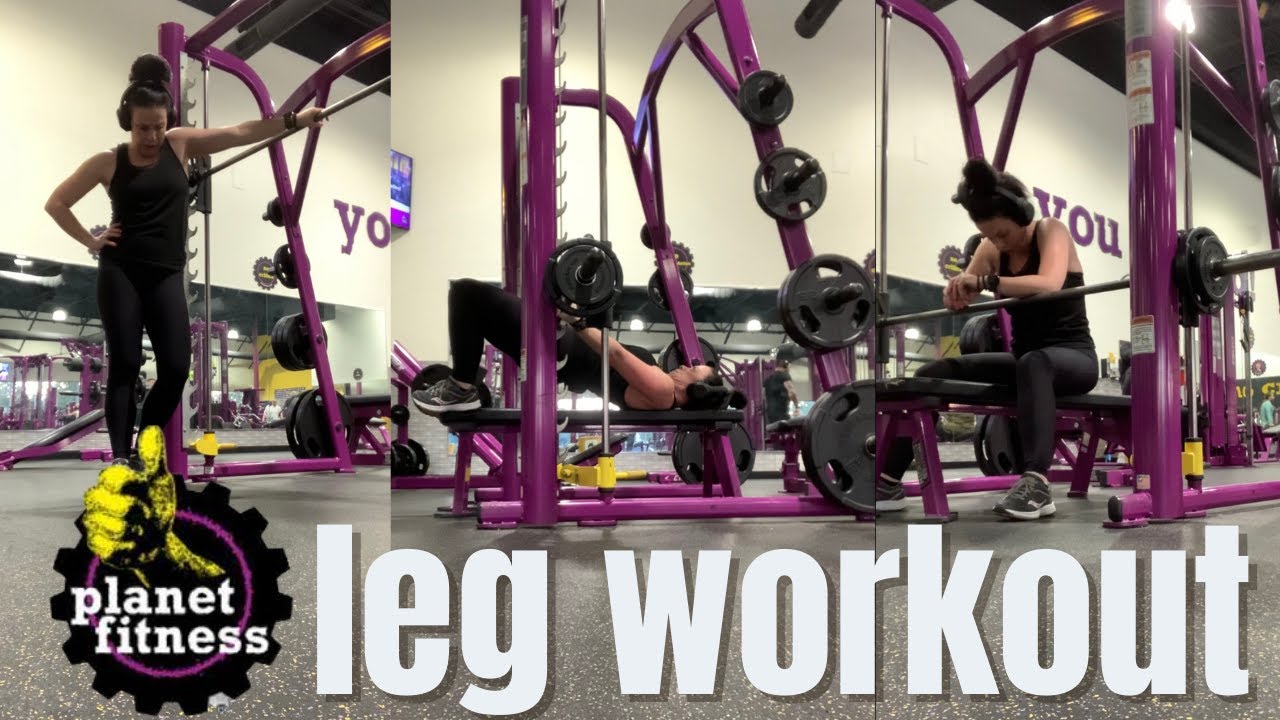 FITNESS Leg Workout Smith Machine YouTube