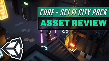 Asset Review: Sci-Fi City Pack (Low Poly) | Unity