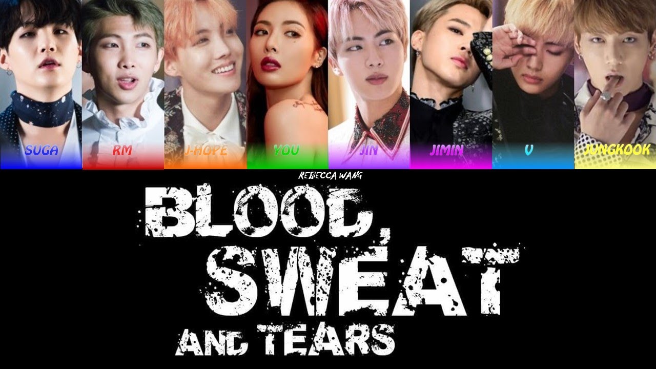 BTS (방탄소년단) Blood Sweat & Tears  (Bts and You - 8th Member) [Color Coded Lyrics/Han/Rom/Eng/가사]