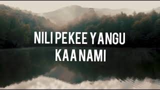KAA NAMI BY ANGELA CHIBALONZA ( OFFICIAL LYRIC VIDEO) Resimi