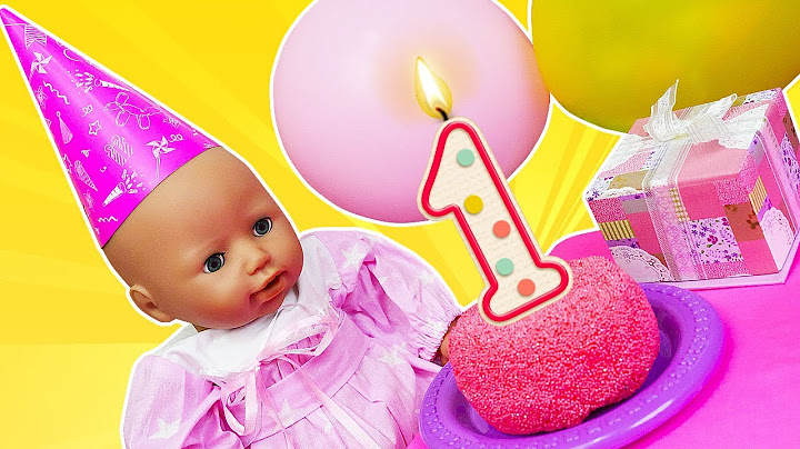 ¡El cumpleaños de la bebé Annabelle! Vídeos de juguetes bebés
