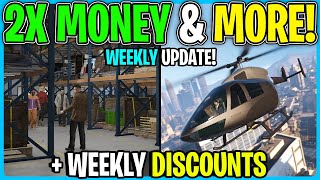 GTA Online WEEKLY UPDATE 2X Money & More! by SubscribeForTacos 62,467 views 4 weeks ago 6 minutes, 11 seconds