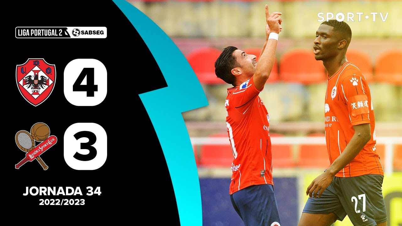 Resumo: UD Oliveirense 4-3 Leixões SC - Liga Portugal SABSEG | SPORT TV