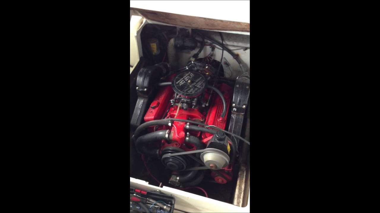 Moteur v8 Volvo penta marine - YouTube