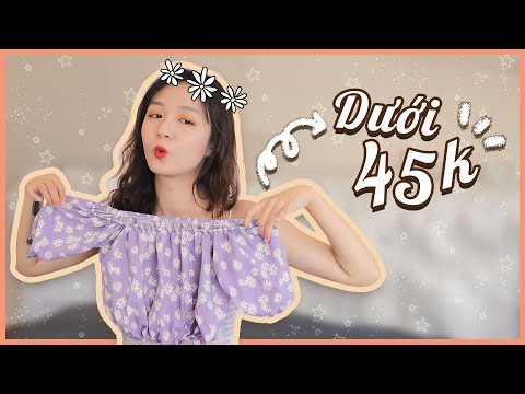 MUA THỬ CROPTOP DƯỚI 45k TRÊN SHOPEE VÀ CÁI KẾT 💜 Mua Croptop Toàn Màu Tím