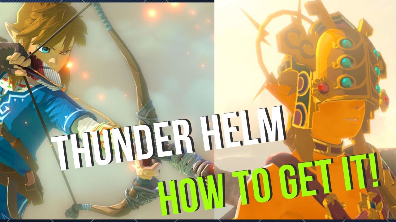 How to get Thunder Helm in Zelda BOTW gameplay YouTube