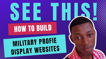 How to Build a Military Profile Display Website with Soldier ID Tracking
