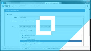 #HowTo Create an Organizational Unit in Directory and Resource Administrator