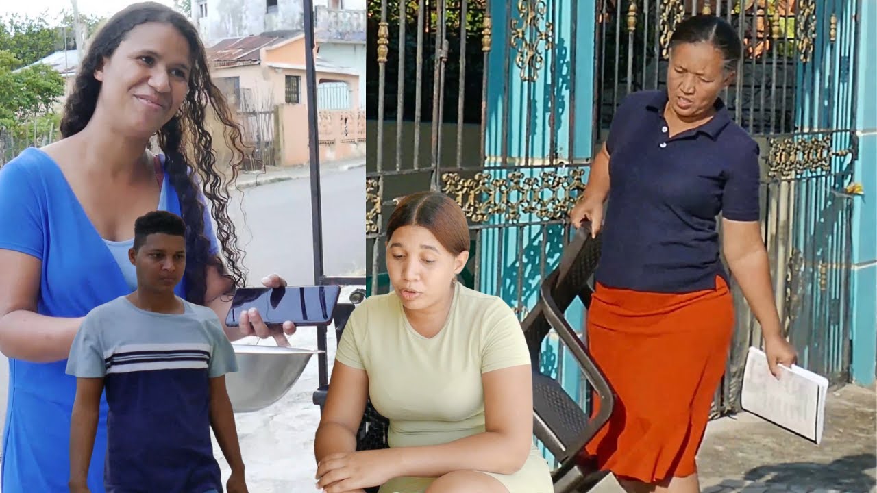 No le quiere pagar la renta y la dejan afuera de la casa. Historia Completa