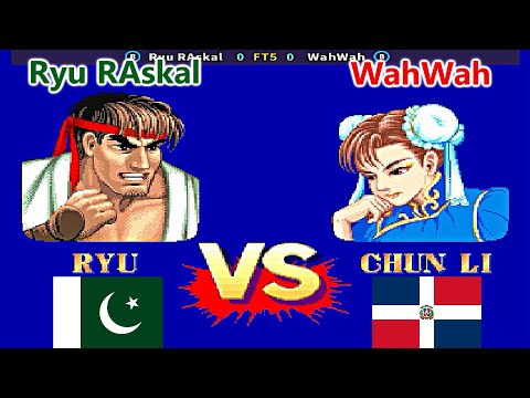 Street Fighter II': Champion Edition - Ryu RAskal vs WahWah FT5
