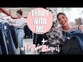 THRIFT WITH ME FOR WINTER | Thrifting at Salvation Army + HUGE Thrift Haul