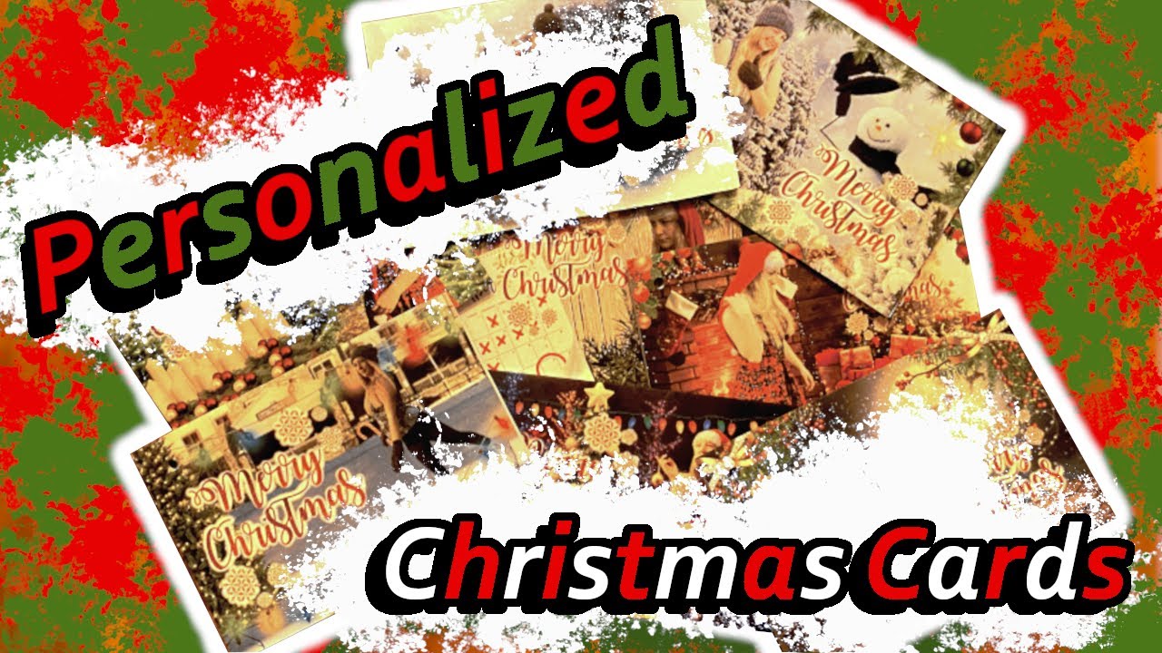 Ideas for personalized christmas cards (photoshop)