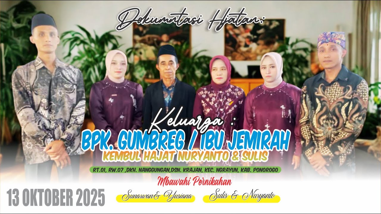 Live SETYO LARAS GEDANGAN-PONOROGO  | Rmh.Bpk.Gumbrek/Ibu Jemirah  | GL AUDIO - SAETO