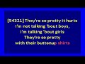 girl in red -  girls (karaoke)