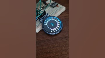 DIY Automotive Gauge with round LCD display and ESP32