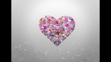 Beautiful Heart Background - Tutorial for Beginners [Adobe Photoshop CS6]